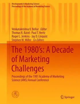 Bellur |  The 1980's: A Decade of Marketing Challenges | Buch |  Sack Fachmedien