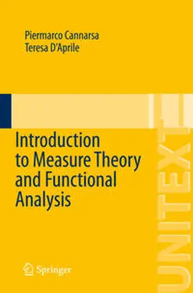 Cannarsa / D'Aprile |  Introduction to Measure Theory and Functional Analysis | eBook | Sack Fachmedien