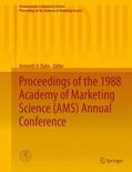 Bahn |  Proceedings of the 1988 Academy of Marketing Science (AMS) Annual Conference | Buch |  Sack Fachmedien