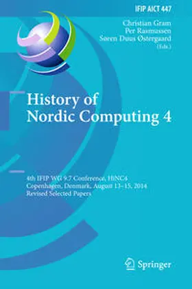 Gram / Rasmussen / Østergaard | History of Nordic Computing 4 | E-Book | sack.de