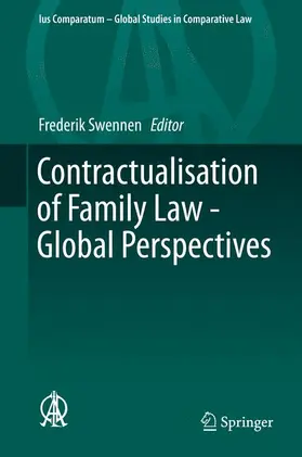 Swennen |  Contractualisation of Family Law - Global Perspectives | Buch |  Sack Fachmedien