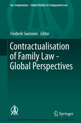 Swennen | Contractualisation of Family Law - Global Perspectives | E-Book | www.sack.de