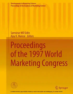 Sidin / Manrai |  Proceedings of the 1997 World Marketing Congress | eBook | Sack Fachmedien