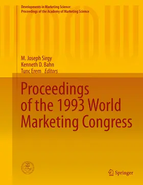 Sirgy / Bahn / Erem |  Proceedings of the 1993 World Marketing Congress | eBook | Sack Fachmedien