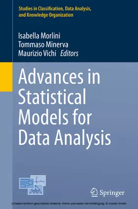 Morlini / Minerva / Vichi | Advances in Statistical Models for Data Analysis | E-Book | sack.de