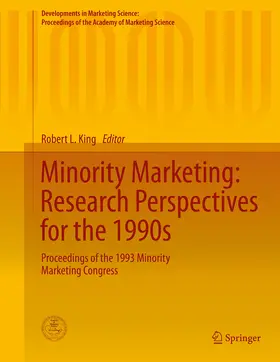 King |  Minority Marketing: Research Perspectives for the 1990s | eBook | Sack Fachmedien