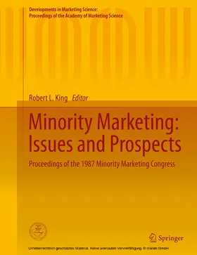 King | Minority Marketing: Issues and Prospects | E-Book | www.sack.de