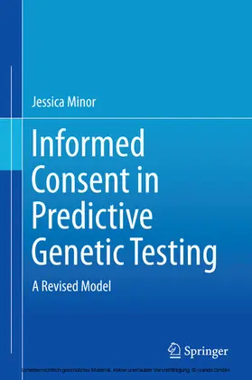 Minor | Informed Consent in Predictive Genetic Testing | E-Book | www.sack.de