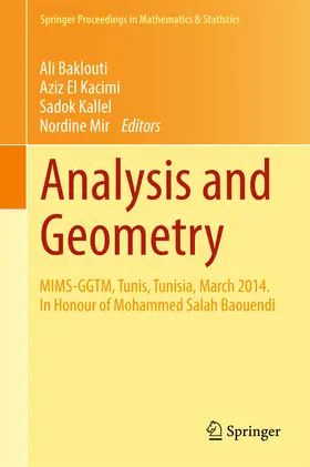 Baklouti / El Kacimi / Kallel |  Analysis and Geometry | eBook | Sack Fachmedien