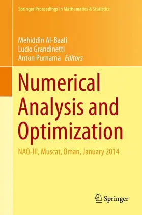 Al-Baali / Purnama / Grandinetti |  Numerical Analysis and Optimization | Buch |  Sack Fachmedien