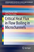 Celata / Saha |  Critical Heat Flux in Flow Boiling in Microchannels | Buch |  Sack Fachmedien