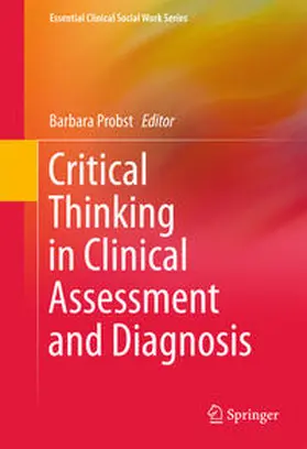 Probst |  Critical Thinking in Clinical Assessment and Diagnosis | eBook | Sack Fachmedien