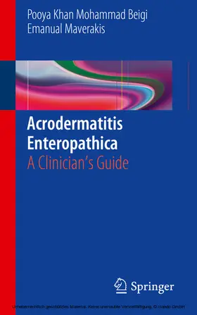 Khan Mohammad Beigi / Maverakis |  Acrodermatitis Enteropathica | eBook | Sack Fachmedien