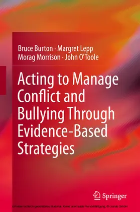 Burton / Lepp / Morrison |  Acting to Manage Conflict and Bullying Through Evidence-Based Strategies | eBook | Sack Fachmedien