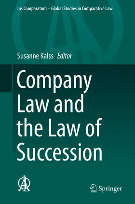 Kalss |  Company Law and the Law of Succession | eBook | Sack Fachmedien