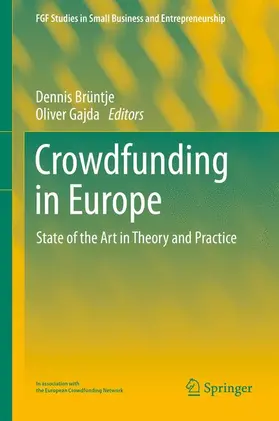 Gajda / Brüntje |  Crowdfunding in Europe | Buch |  Sack Fachmedien