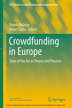 Brüntje / Gajda | Crowdfunding in Europe | E-Book | sack.de