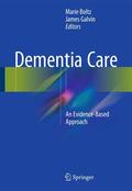 Galvin / Boltz |  Dementia Care | Buch |  Sack Fachmedien