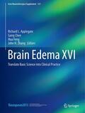Applegate / Zhang / Chen |  Brain Edema XVI | Buch |  Sack Fachmedien