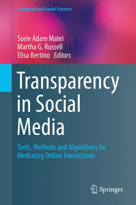 Matei / Russell / Bertino | Transparency in Social Media | E-Book | sack.de