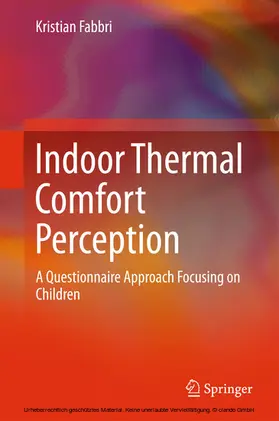 Fabbri | Indoor Thermal Comfort Perception | E-Book | www.sack.de