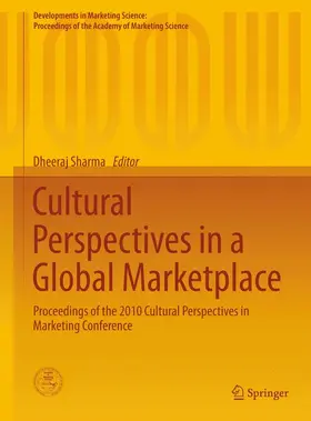 Sharma |  Cultural Perspectives in a Global Marketplace | Buch |  Sack Fachmedien