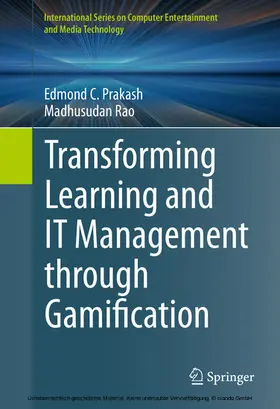 Prakash / Rao |  Transforming Learning and IT Management through Gamification | eBook | Sack Fachmedien