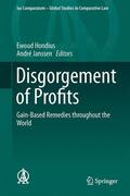 Janssen / Hondius |  Disgorgement of Profits | Buch |  Sack Fachmedien