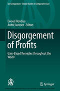 Hondius / Janssen |  Disgorgement of Profits | eBook | Sack Fachmedien