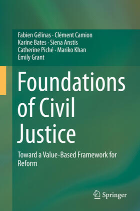 Gélinas / Camion / Bates | Foundations of Civil Justice | E-Book | sack.de