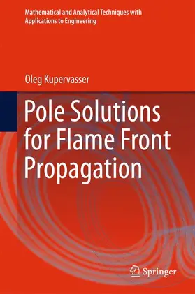 Kupervasser |  Pole Solutions for Flame Front Propagation | Buch |  Sack Fachmedien