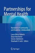 Roberts / Joshi / Reicherter |  Partnerships for Mental Health | Buch |  Sack Fachmedien