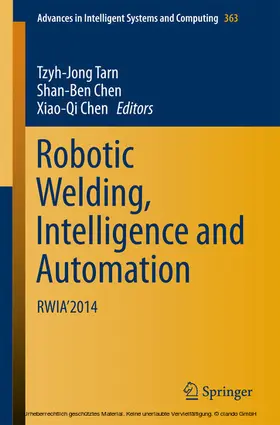 Tarn / Chen | Robotic Welding, Intelligence and Automation | E-Book | sack.de