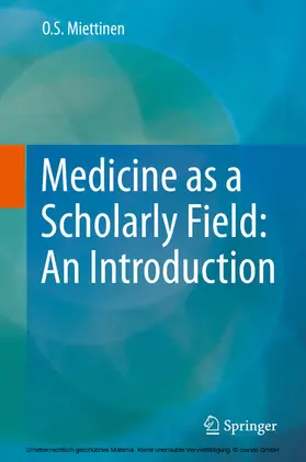 Miettinen |  Medicine as a Scholarly Field: An Introduction | eBook | Sack Fachmedien