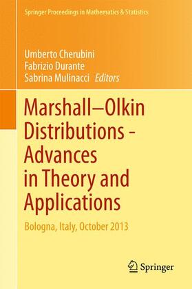 Cherubini / Mulinacci / Durante |  Marshall  Olkin Distributions - Advances in Theory and Applications | Buch |  Sack Fachmedien