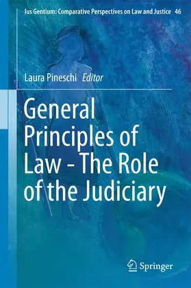 Pineschi |  General Principles of Law - The Role of the Judiciary | Buch |  Sack Fachmedien