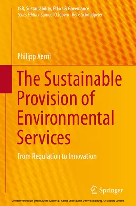 Aerni | The Sustainable Provision of Environmental Services | E-Book | sack.de