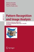Paredes / Pardo / Cardoso |  Pattern Recognition and Image Analysis | Buch |  Sack Fachmedien