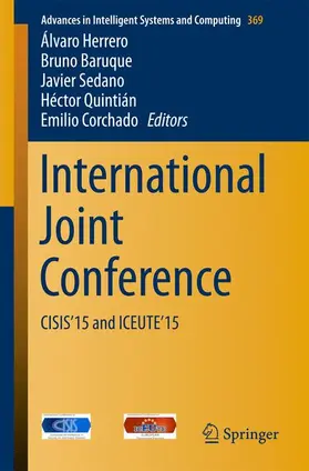 Herrero / Baruque / Corchado |  International Joint Conference | Buch |  Sack Fachmedien