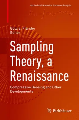 Pfander |  Sampling Theory, a Renaissance | Buch |  Sack Fachmedien