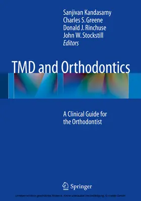 Kandasamy / Greene / Rinchuse |  TMD and Orthodontics | eBook | Sack Fachmedien