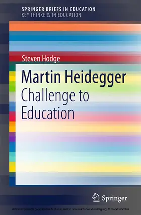 Hodge |  Martin Heidegger | eBook | Sack Fachmedien