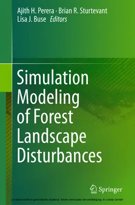 Perera / Sturtevant / Buse |  Simulation Modeling of Forest Landscape Disturbances | eBook | Sack Fachmedien