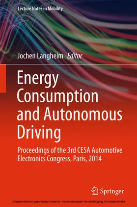 Langheim | Energy Consumption and Autonomous Driving | E-Book | sack.de