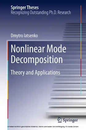 Iatsenko |  Nonlinear Mode Decomposition | eBook | Sack Fachmedien