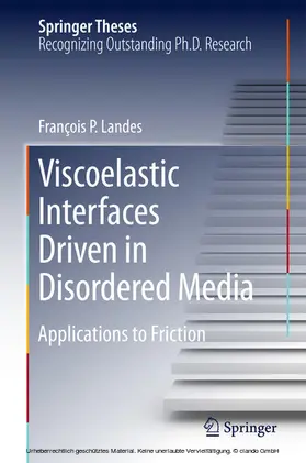 Landes | Viscoelastic Interfaces Driven in Disordered Media | E-Book | www.sack.de
