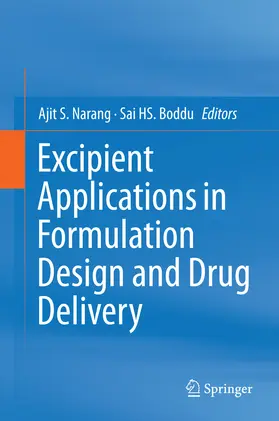 Narang / Boddu | Excipient Applications in Formulation Design and Drug Delivery | E-Book | sack.de