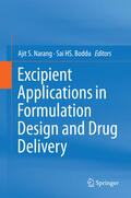 Narang / Boddu |  Excipient Applications in Formulation Design and Drug Delivery | eBook | Sack Fachmedien