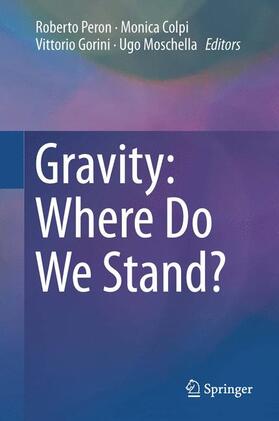 Peron / Moschella / Colpi | Gravity: Where Do We Stand? | Buch | 978-3-319-20223-5 | sack.de