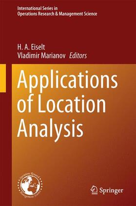Marianov / Eiselt | Applications of Location Analysis | Buch | 978-3-319-20281-5 | sack.de